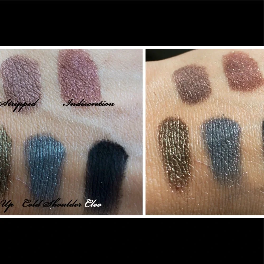 New Brazen cosmetics organic mineral eyeshadow in cold shoulder